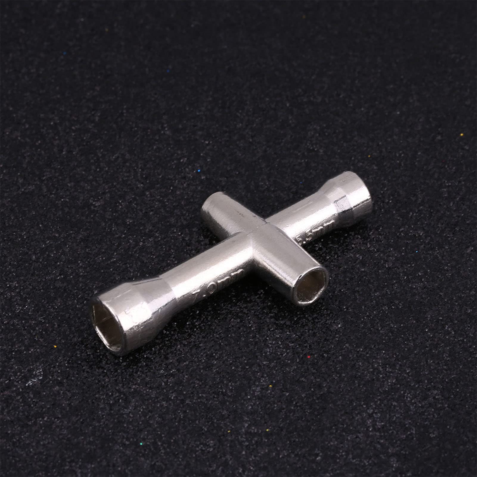 Premium 4/5/5.5/7mm Cross Wrench Set for RC Model Cars & Crawlers - Durable Repair Tool Kit with Sleeve - Compatible with 1/10 Scale Remote Control Vehicles - Perfect for Off-Road Racing & DIY Maintenance