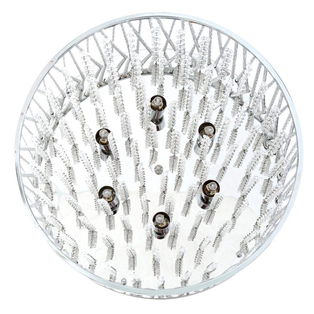 6-Light Modern Pendant Lighting Fixture - Adjustable Hanging Chandelier for Kitchen Island, Dining Room & Living Room Decor