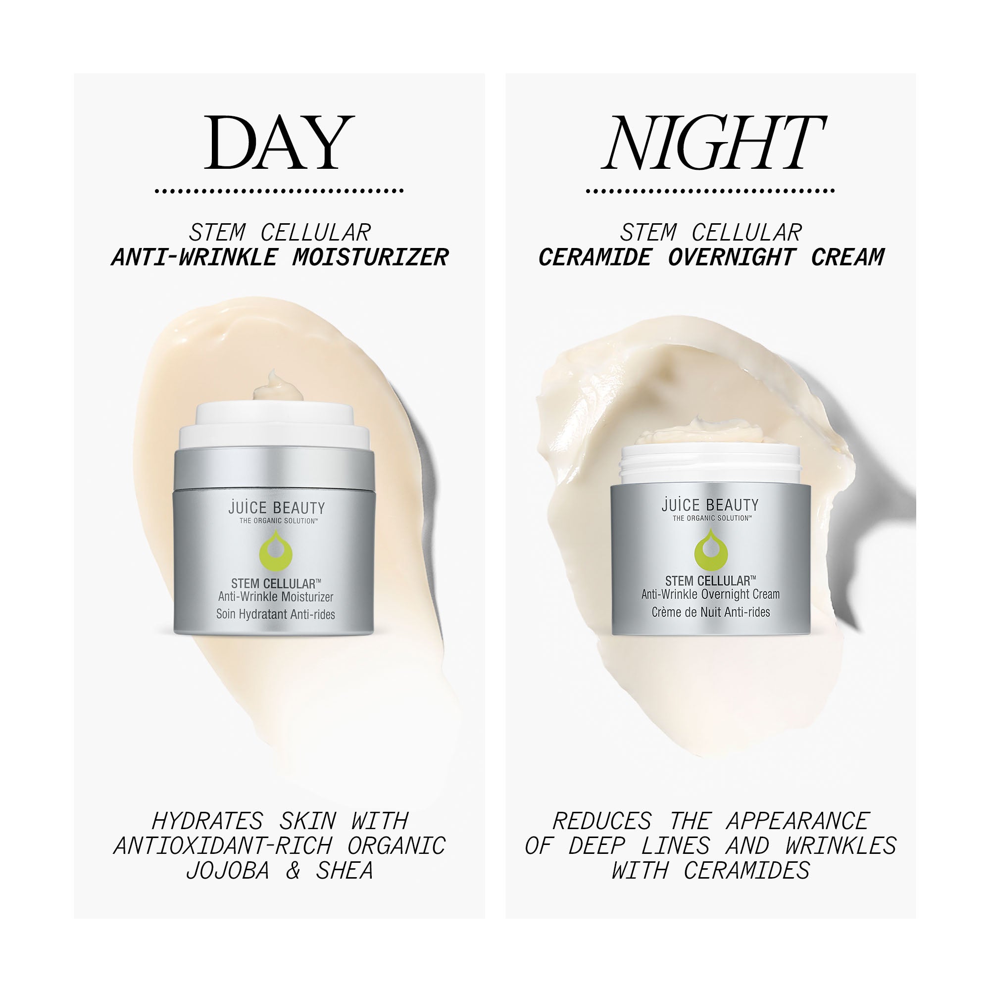 Youth Activating AM/PM Skincare Duo Set - Day & Night Face Cream for Glowing Skin | Perfect for Teens & Young Adults