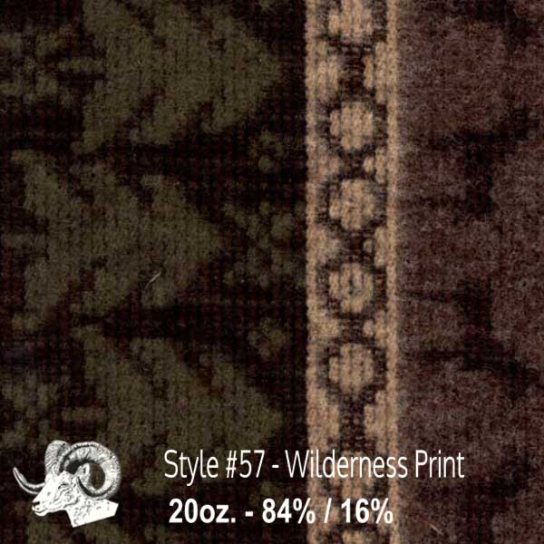 Premium Norris Wool Throw Blanket - Soft & Warm Wilderness Design for Cozy Home Decor, Perfect for Sofa, Bed & Winter Nights