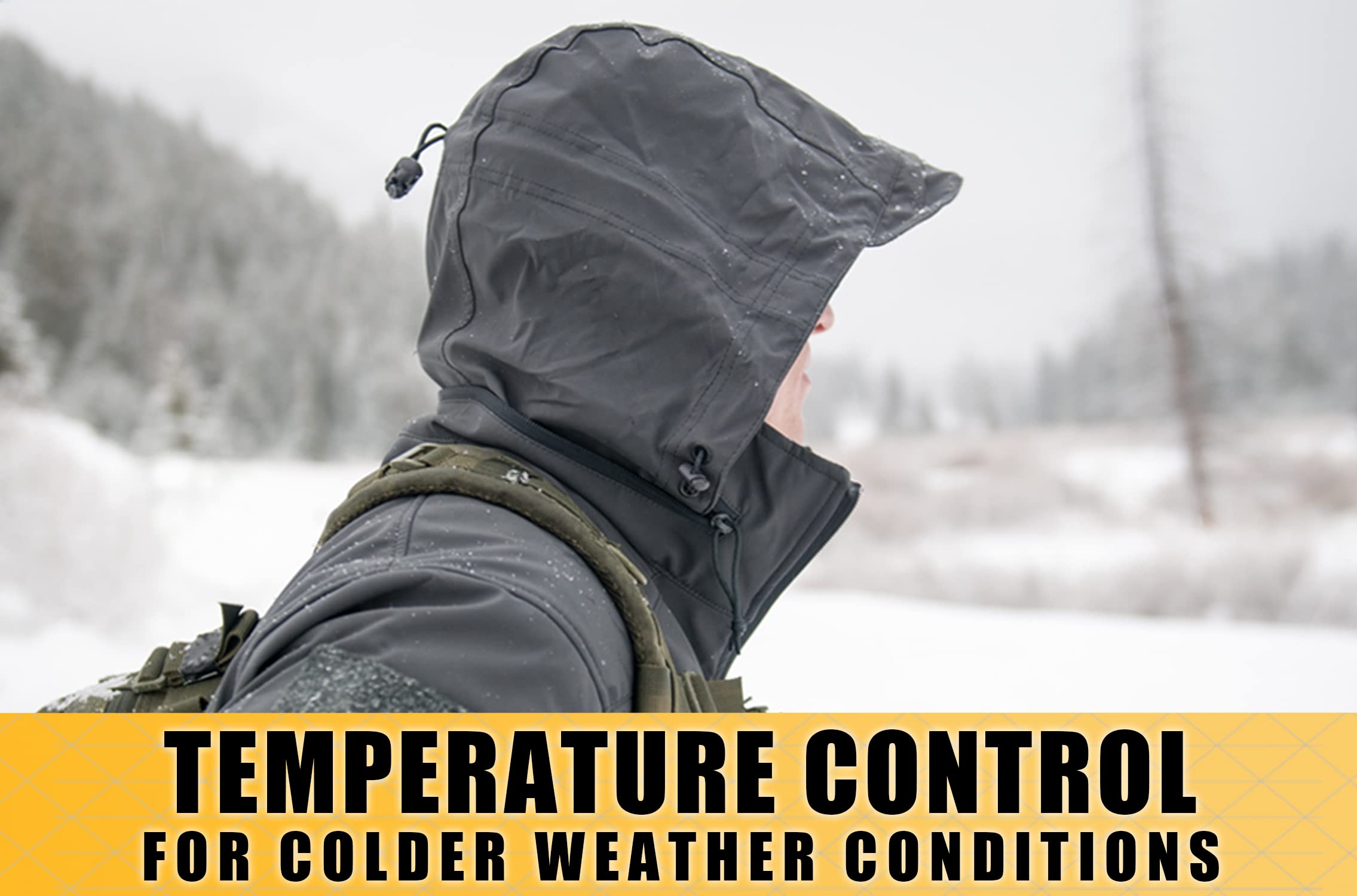 Condor Men's Hoodie - Lightweight Fleece Pullover with Kangaroo Pocket | Comfortable Casual Wear for Outdoor Activities, Gym & Everyday Use