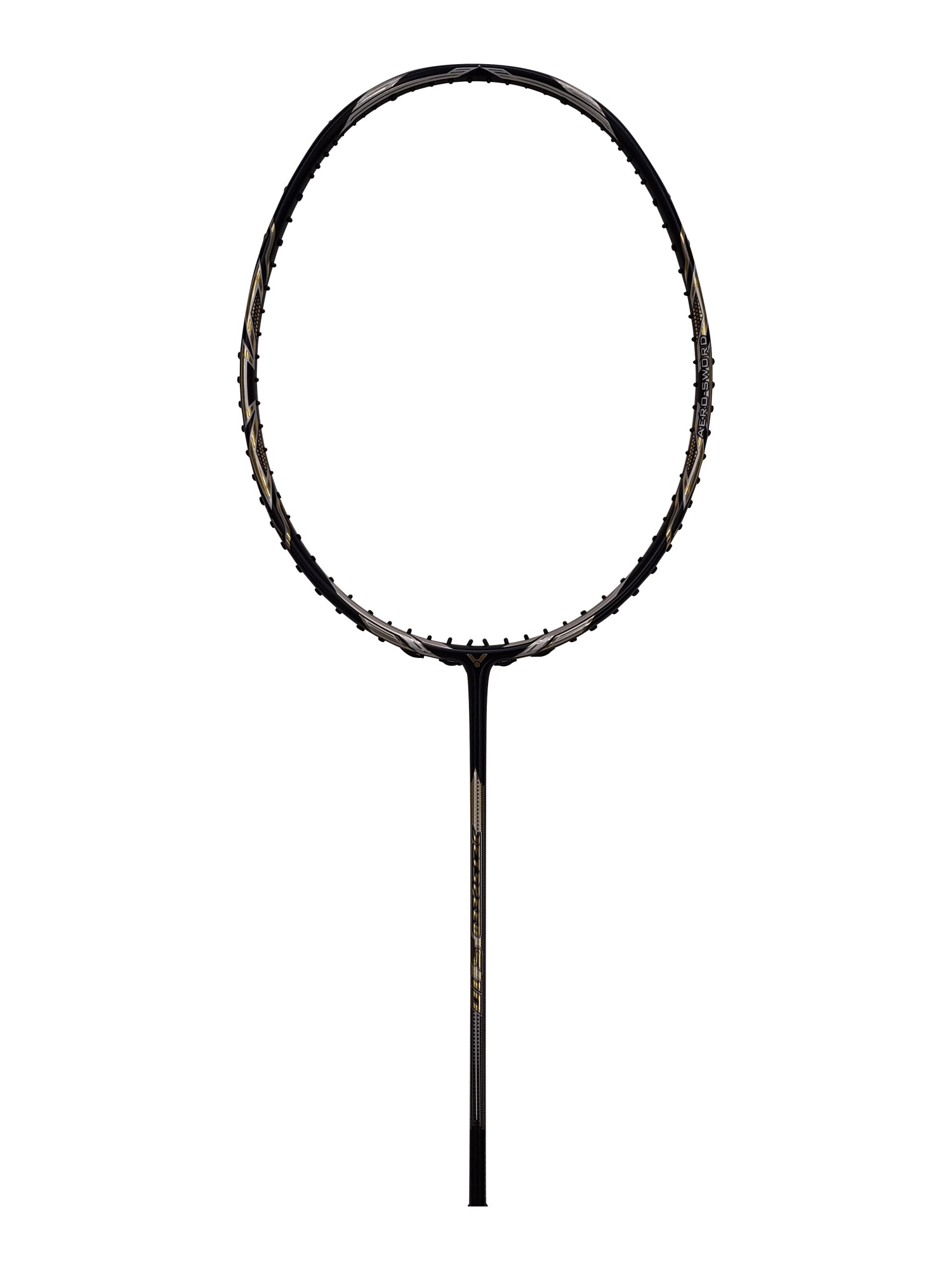 Victor Jetspeed S10C Professional Badminton Racket - Carbon Fiber Shaft, Lightweight Design for Powerful Smashes (Black) | Perfect for Tournaments & Training Sessions