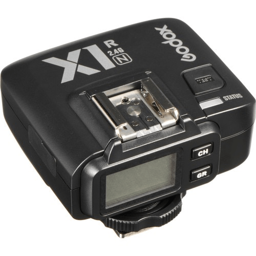 Godox X1R-N TTL Wireless Flash Trigger Receiver for Nikon DSLR Cameras - Perfect for Studio, Portrait, and Event Photography