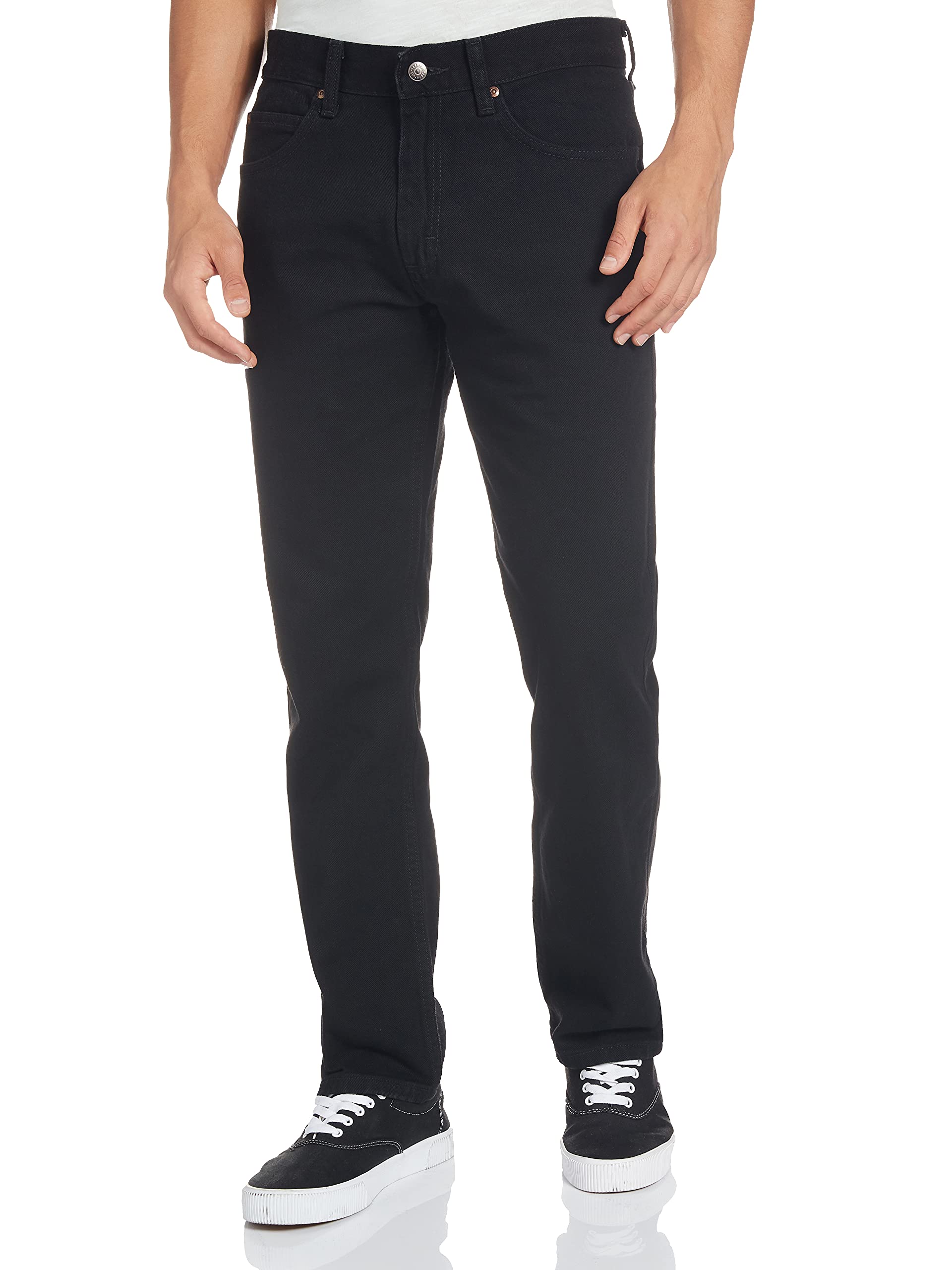 Lee Men's Regular Fit Straight Leg Jeans - Classic Denim Pants for Casual Wear, Work & Everyday Comfort | Durable Cotton Stretch Jeans for Men
