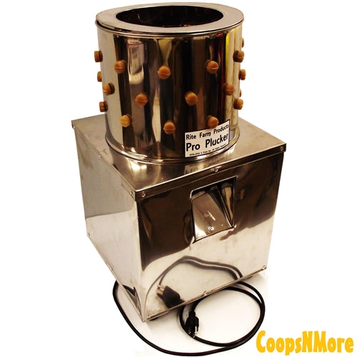 Rite Farm Products Small Pro Plucker - Efficient Quail Plucker Machine for Poultry Processing | Perfect for Small Farms & Homesteading