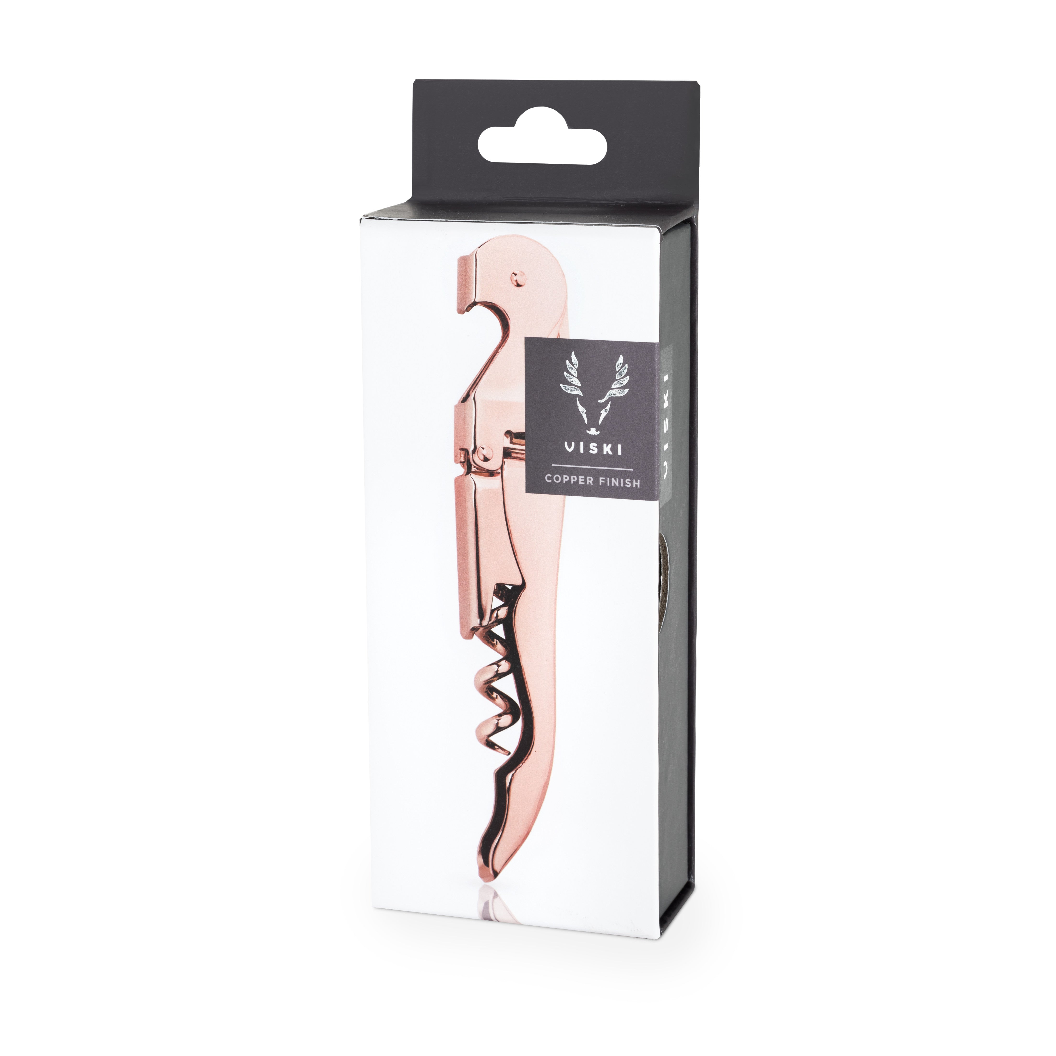 Premium Summit Signature Waiter's Corkscrew - Professional Wine Bottle Opener with Foil Cutter & Lever - Perfect for Restaurants, Bars, Wine Tastings & Home Entertaining