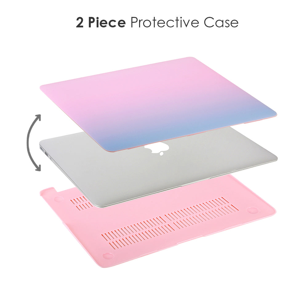 Stylish Gradient MacBook Case - Durable Protective Cover for MacBook Air & Pro - Perfect for Work, Travel & Everyday Use