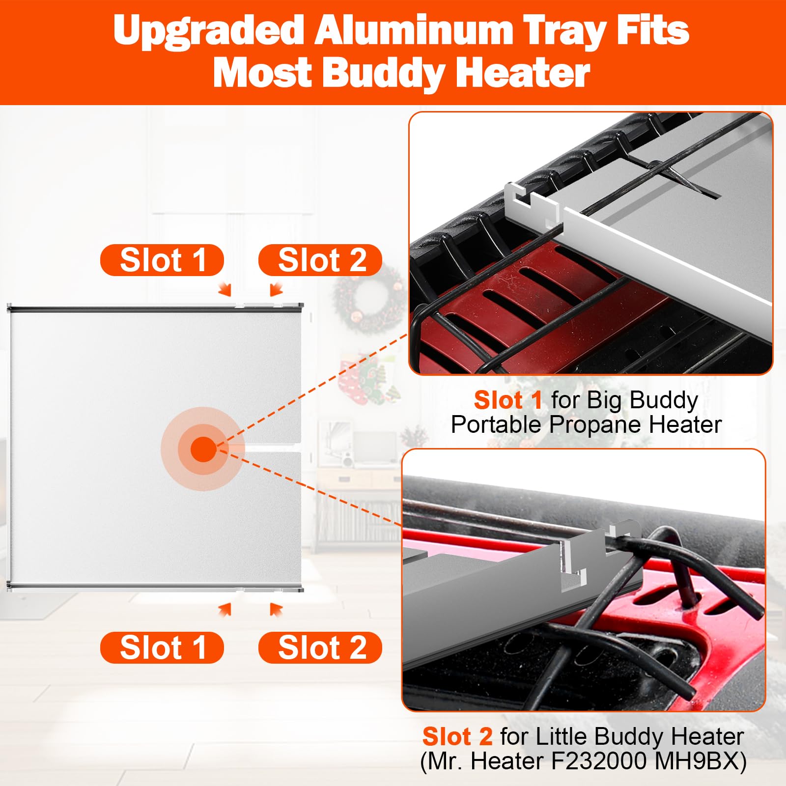 Heat Powered Wood Stove Fan - Thermoelectric Fan Attachment for Mr. Heater & Big Buddy Heaters | Compatible with Outdoor Hunting, Camping, Ice Fishing Tents & Propane Heaters | Perfect for Winter Survival Gear & Emergency Heating