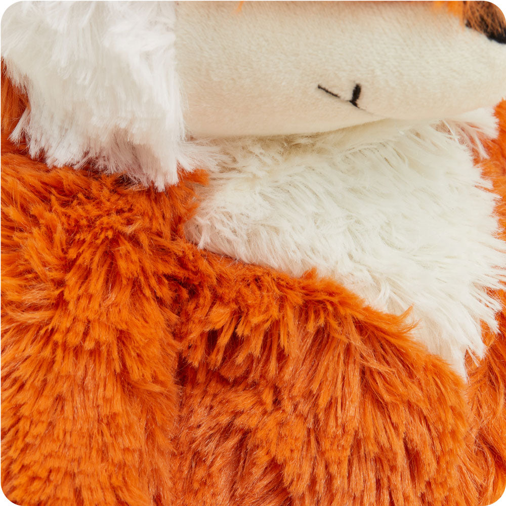 Fox Warmies Plush Stuffed Animal - Soft & Cozy Microwavable Heating Pad for Kids & Adults - Perfect for Stress Relief, Anxiety, and Pain Management - Great for Bedtime, Travel, and Relaxation