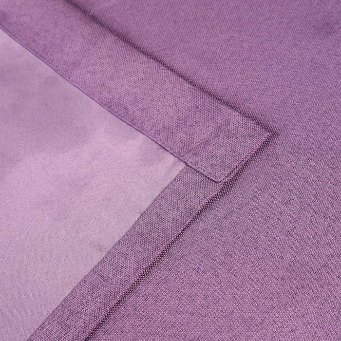 Blackout Curtains for Bedroom - 100% Linen Washable Room Darkening Curtains Set of 2 Panels - Perfect for Home Theater, Nursery & Light Sleepers