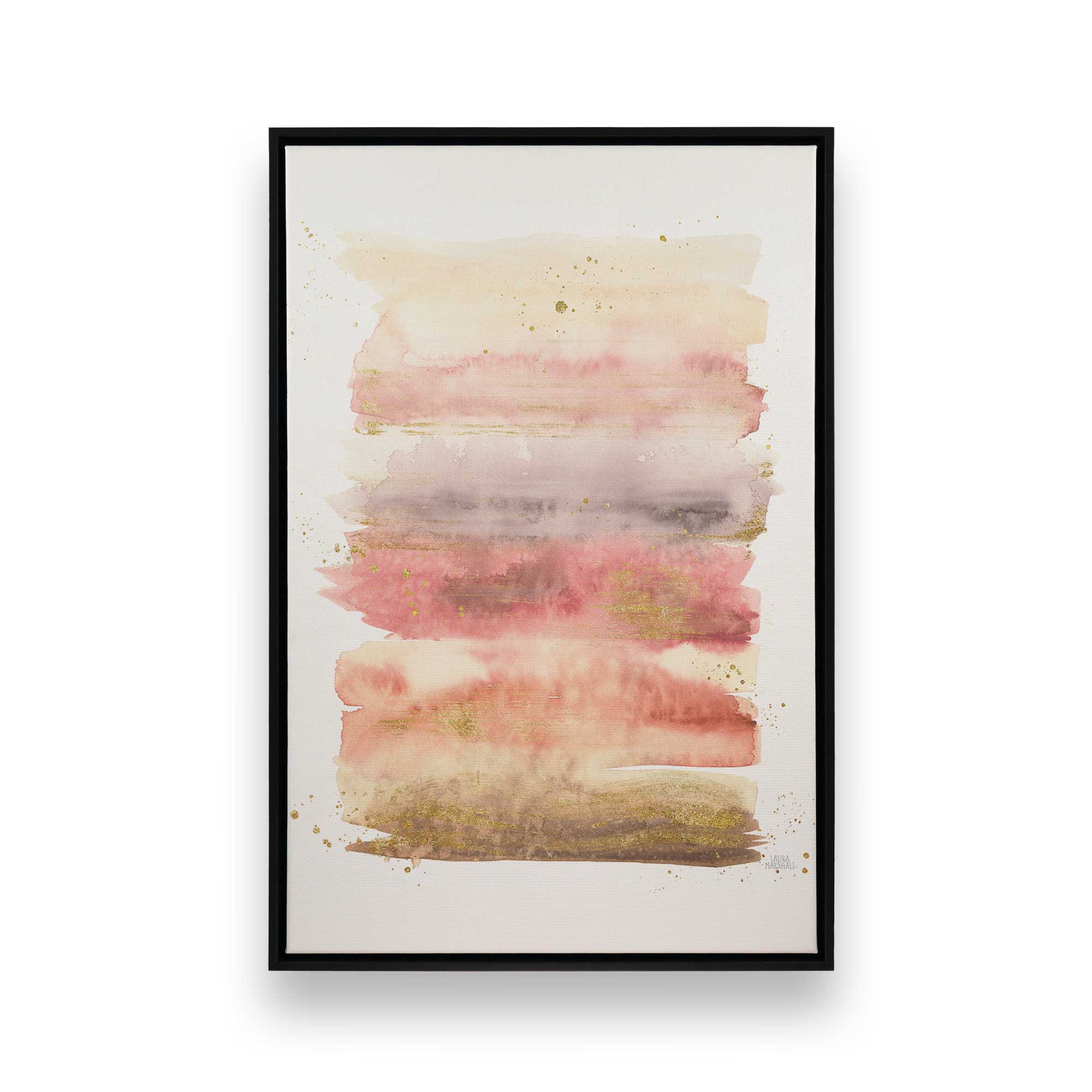 Golden Dawn v1 Canvas Print - Modern Wall Art for Living Room, Bedroom & Office Decor