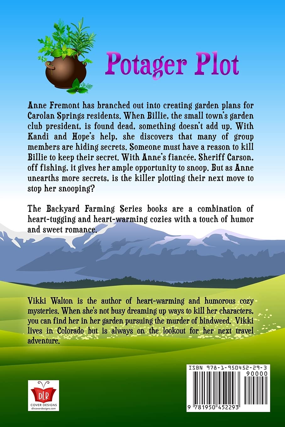 Potager Plot: A Cozy Mystery Novel with Romance - Backyard Farming Mystery Series | Perfect for Book Clubs & Relaxing Evenings