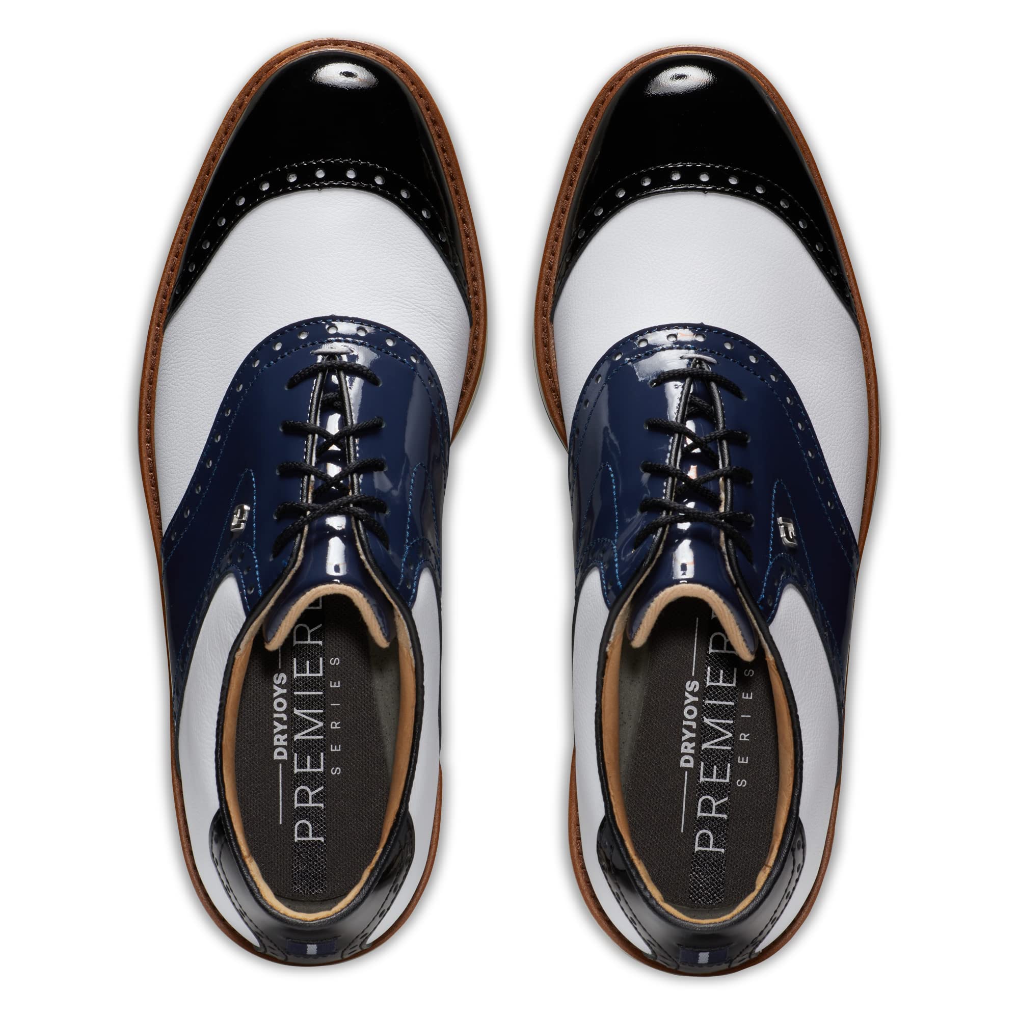 FootJoy Men's Premiere Series Wilcox Golf Shoes - Waterproof Spiked Golf Shoes for Men with Superior Comfort & Traction | Perfect for Professional Golf Tournaments & Weekend Golfing