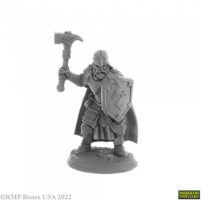 Balzador Human Cleric Miniature - D&D RPG Fantasy Game Figure for Tabletop Gaming & Collecting - Perfect for Dungeons & Dragons Campaigns, War Gaming & Roleplaying Scenes