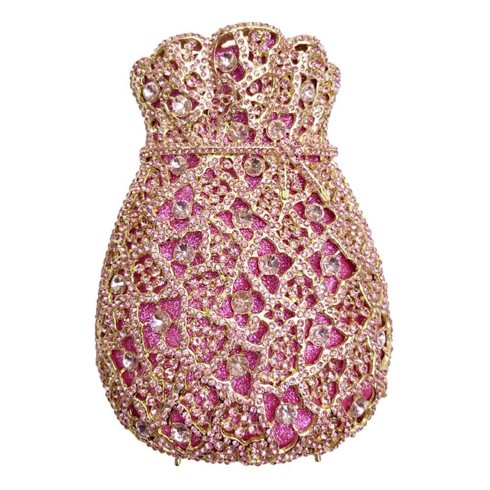 DEBIMY Rhinestone Crystal Money Clutch Purse for Women - Elegant Evening Bag for Parties, Cocktails & Special Occasions | Perfect for Weddings, Prom, Date Nights & Formal Events