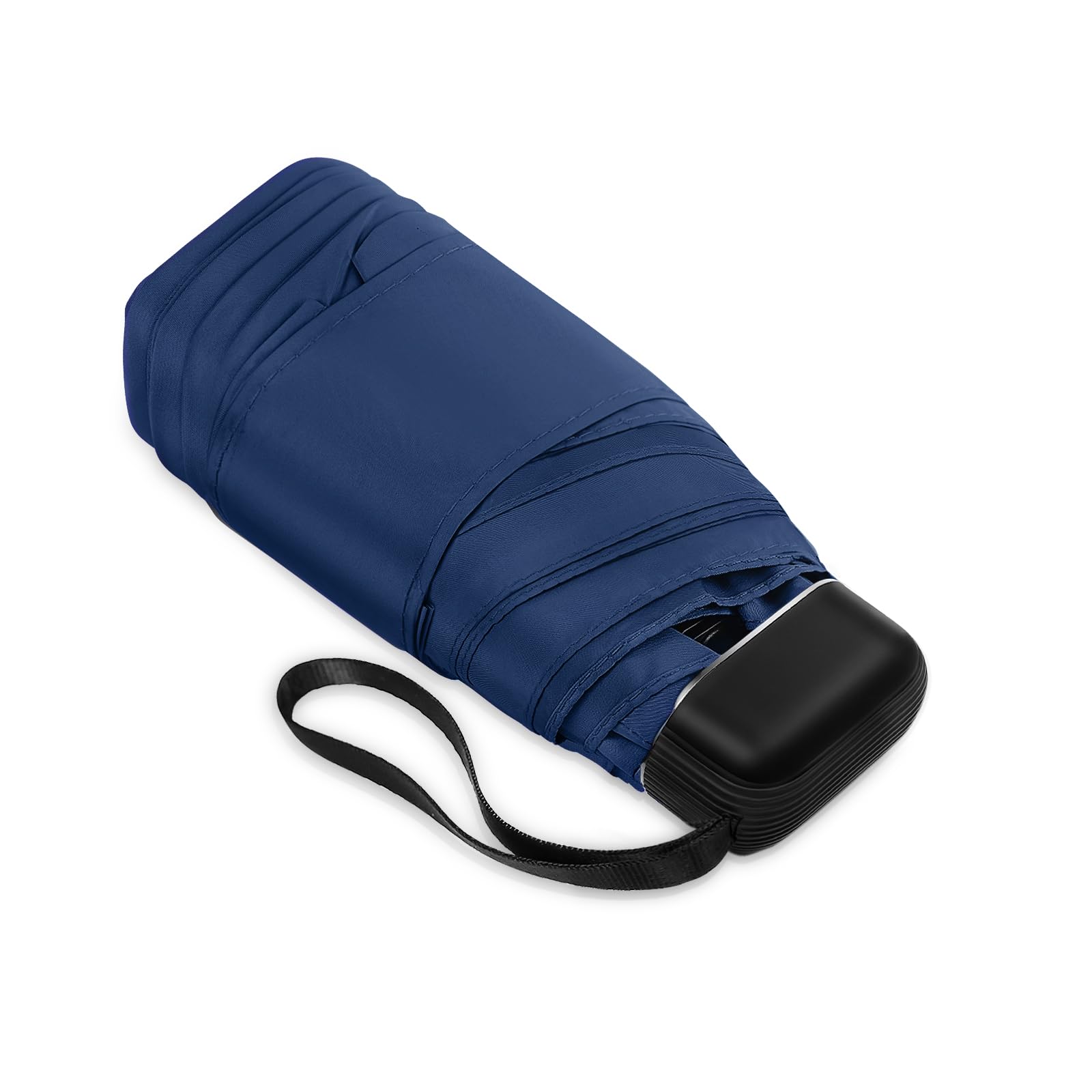 LEAGERA Mini Compact Umbrella for Women - Small Travel Umbrella, Waterproof & Windproof, Fits in Purse & Pocket - Perfect for Light Rain, Daily Commute & Outdoor Activities