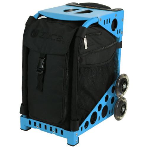 Zuca Stealth Backpack with Blue Frame - Durable & Lightweight Travel Bag for Gym, School & Outdoor Adventures