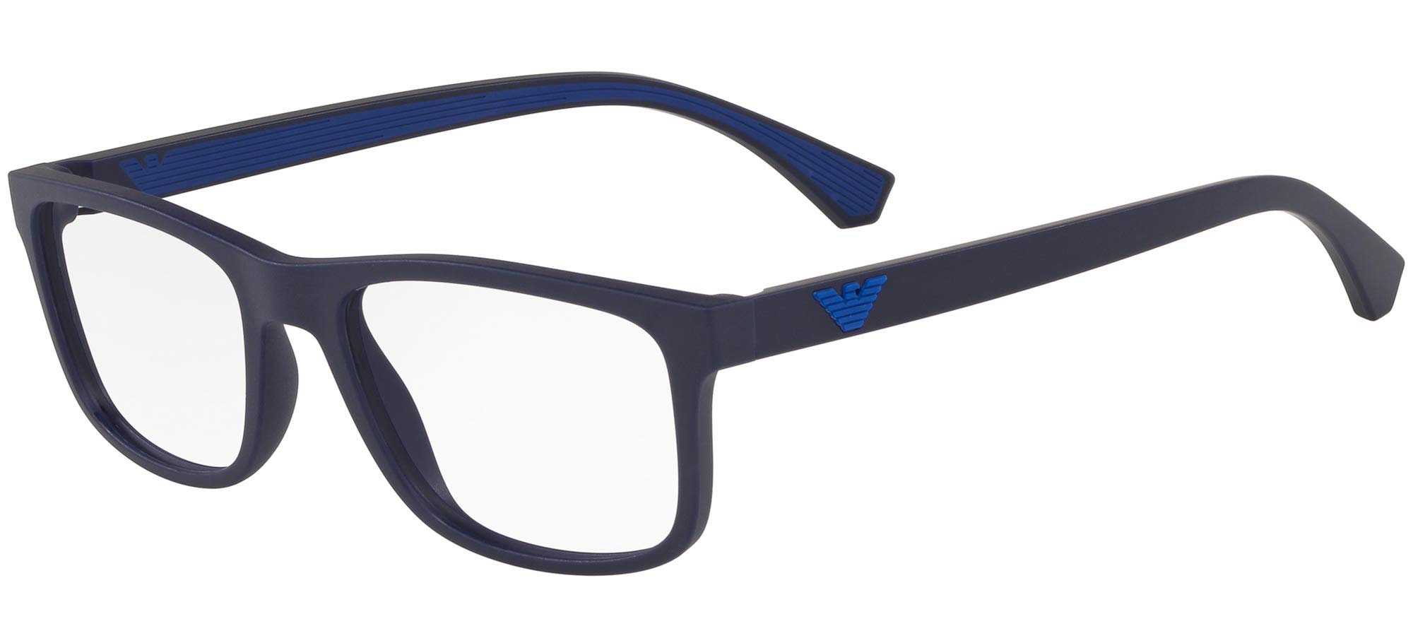 Emporio Armani EA3147 Men's Rectangular Polarized Sunglasses UV Protection - Classic Style for Driving, Outdoor & Fashion Accessories