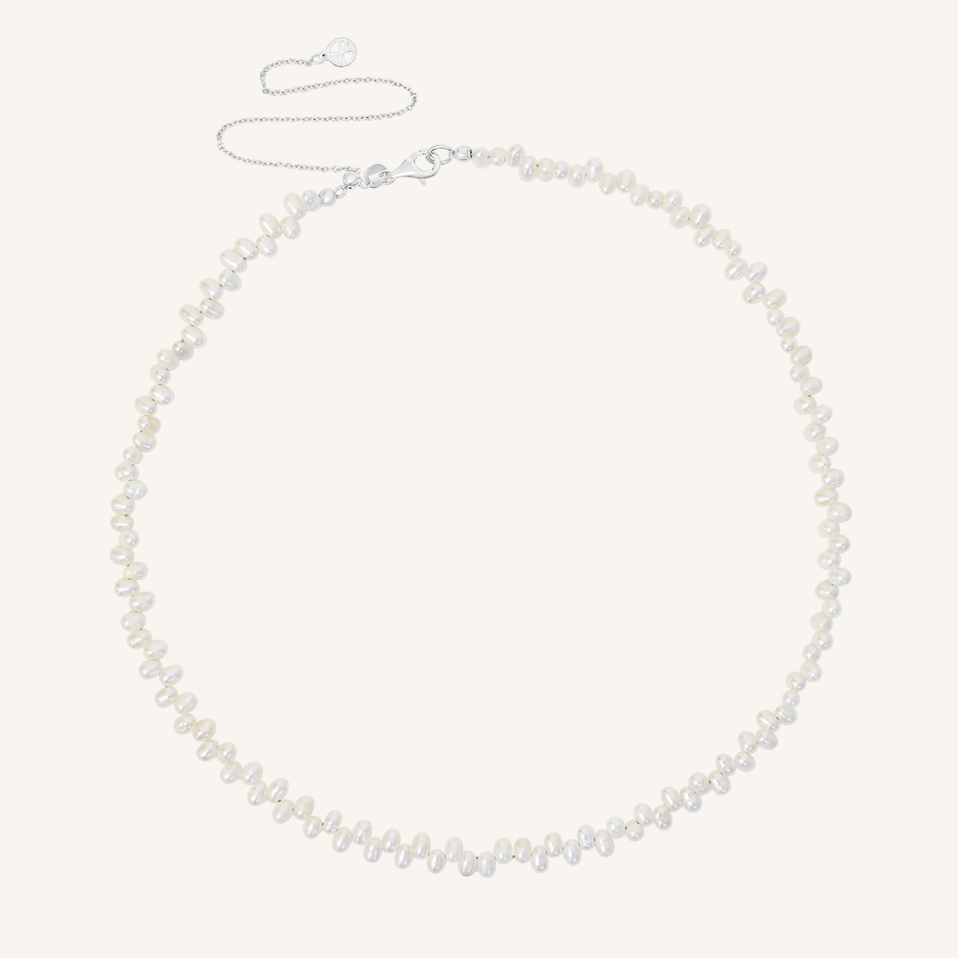 3mm Aspen Pearl Necklace - Elegant Cultured Freshwater Pearls for Women, Wedding, Anniversary & Special Occasion Jewelry Gift