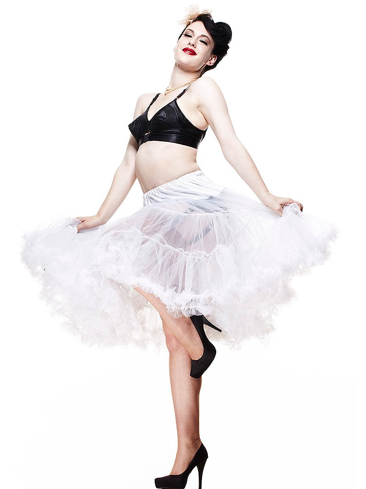 Hell Bunny White Full Volume Petticoat 27
