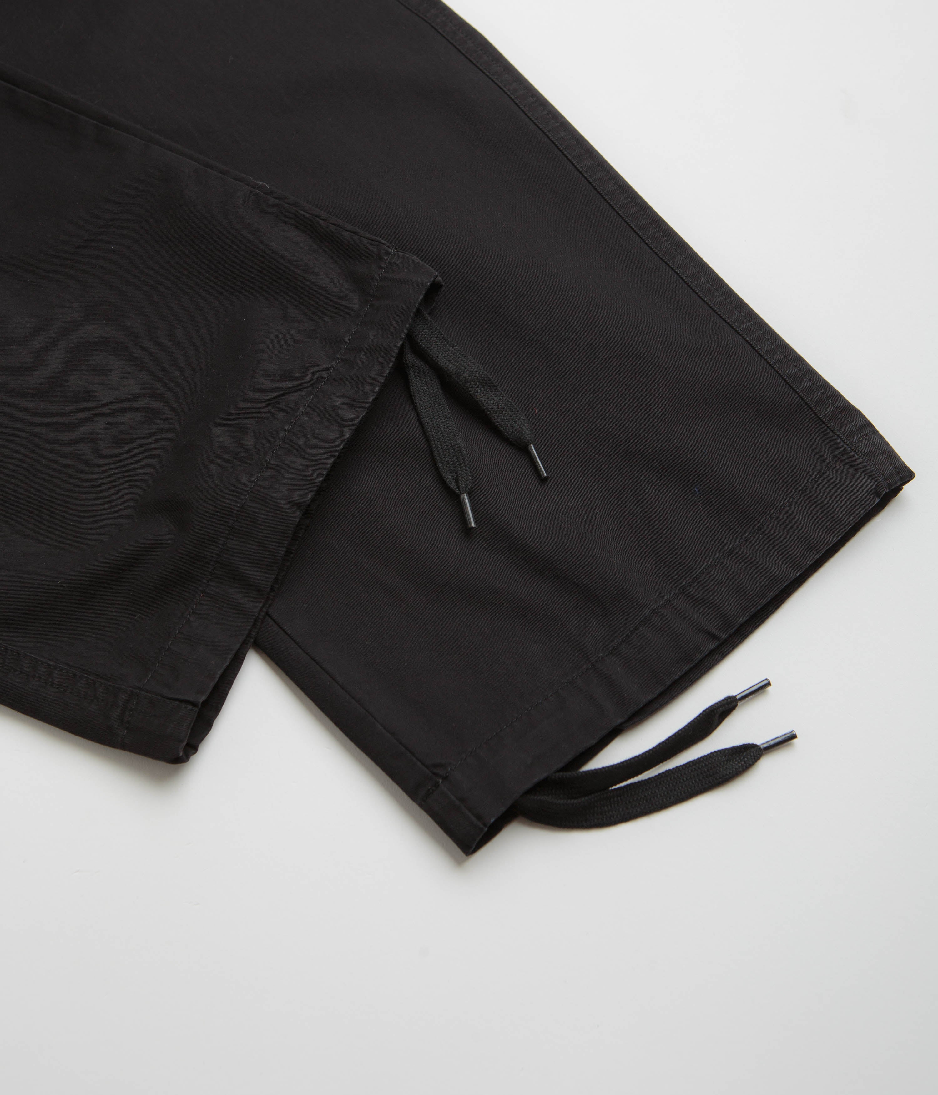 Butter Goods Field Cargo Pants for Men - Durable Tactical Work Pants with Multiple Pockets | Outdoor Hiking, Camping & Workwear (Black)