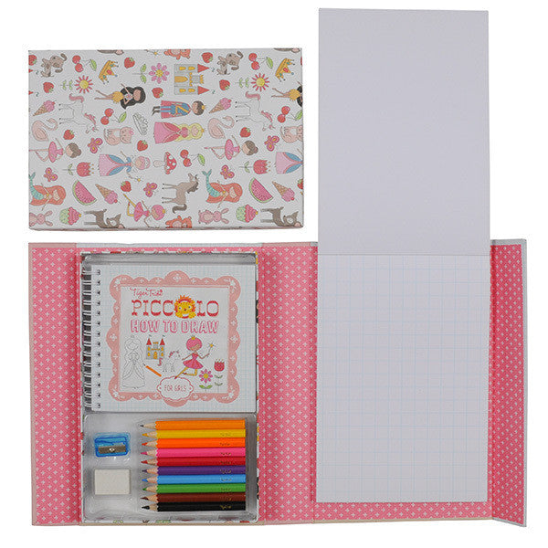 How to Draw Fairytales - Kids Art Activity Set for Creative Learning & Fun | Perfect for Home, School & Birthday Parties