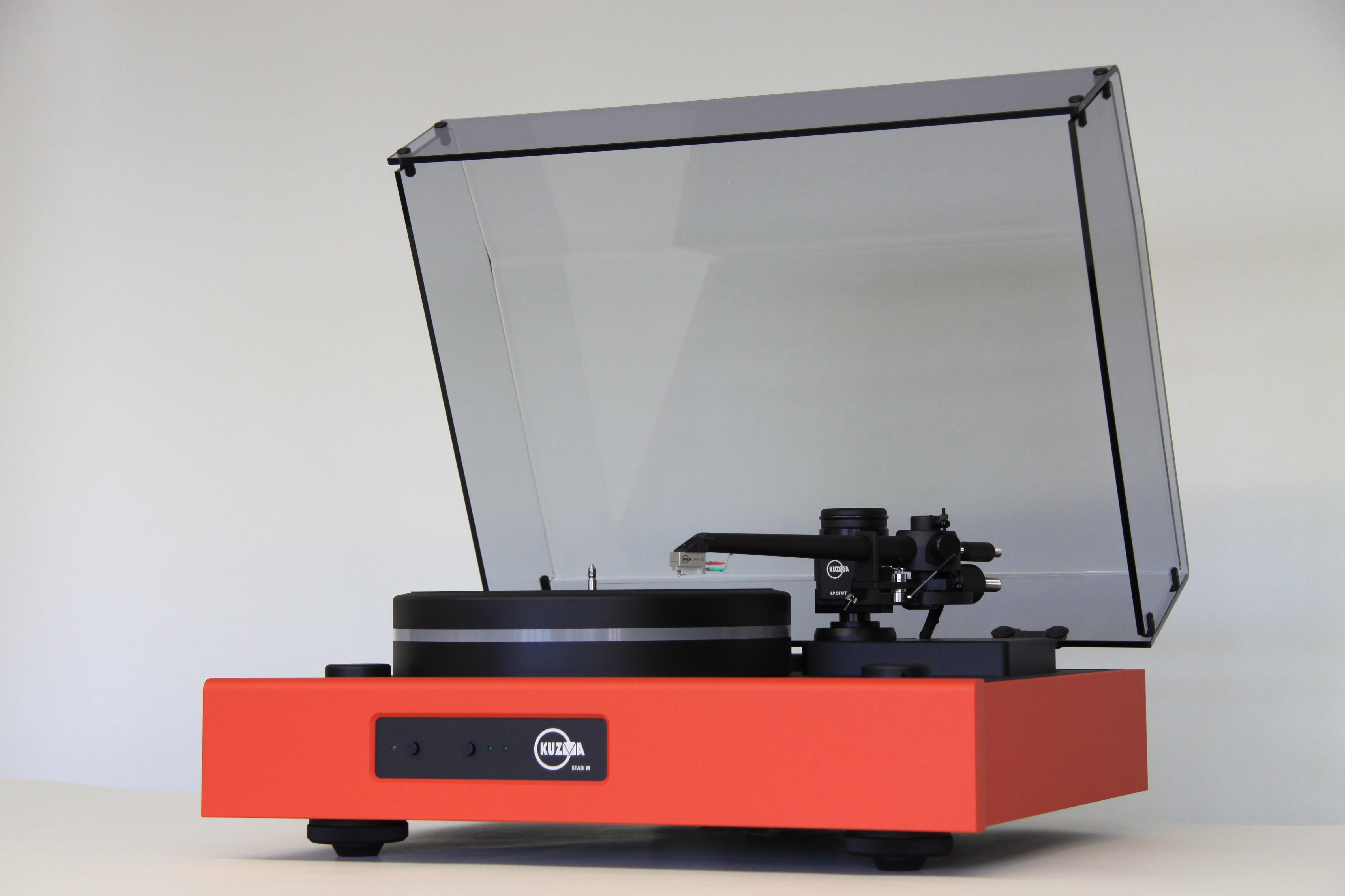 Kuzma Stabi M Turntable - High-End Vinyl Record Player for Audiophiles | Perfect for Home Audio Systems & Music Enthusiasts