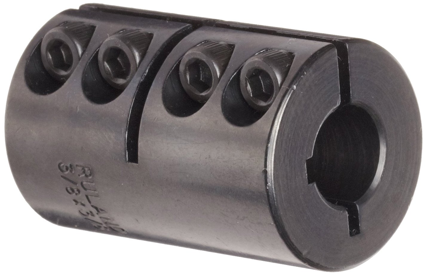Ruland CLC-14-14-F Black Oxide Steel Rigid Coupling with Keyway - 7/8