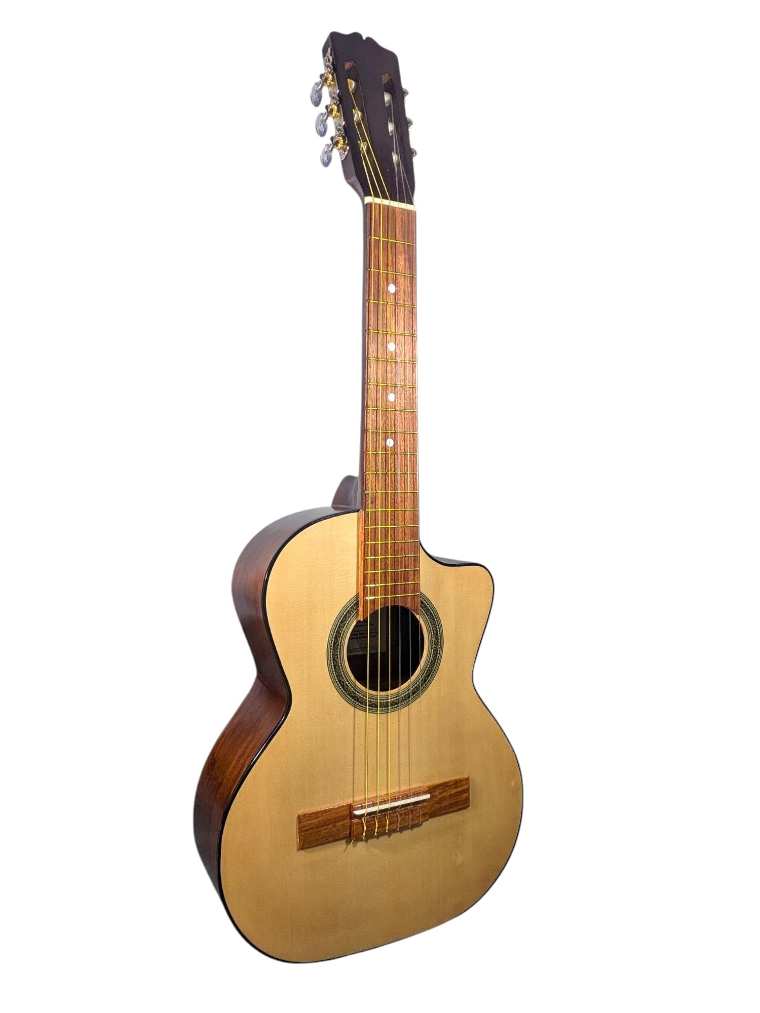 Handmade Mexican Cedar Requinto Guitar - Premium Sound Quality with Free Gig Bag | Perfect for Mariachi, Folk & Traditional Music Performances