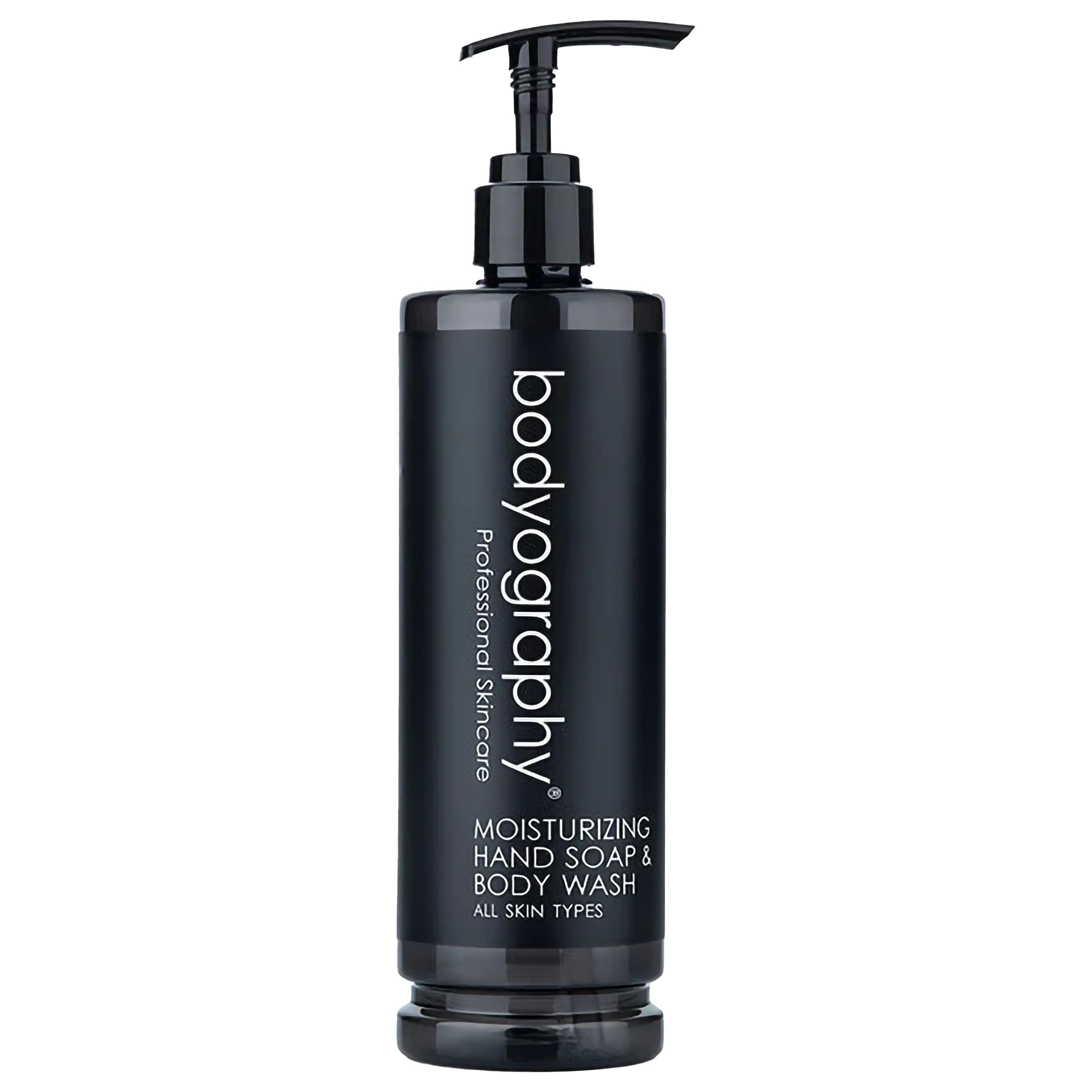 Bodyography Luxury Hand Soap & Body Wash - Deep Moisturizing Liquid Hand Soap for Dry Skin | Hydrating & Nourishing Formula | Perfect for Home, Spa & Travel Use