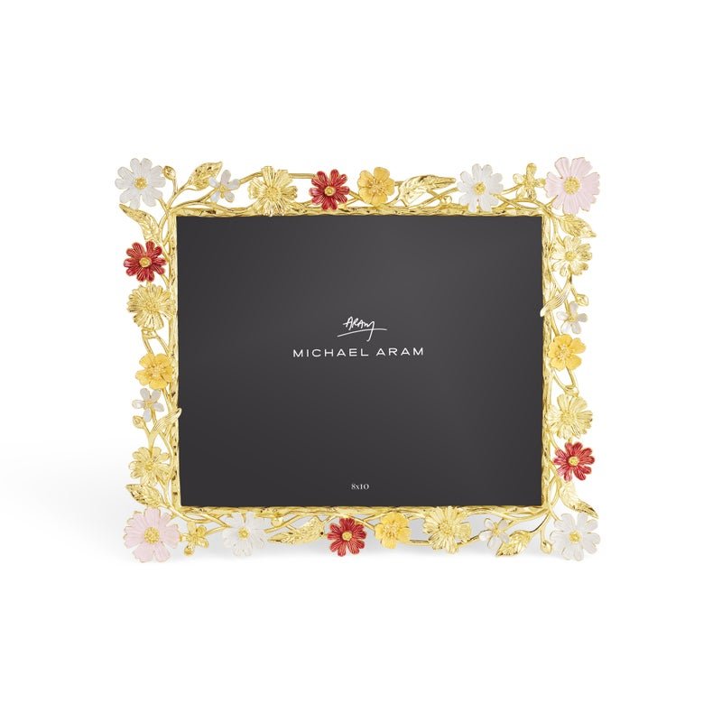 8x10 Wildflowers Picture Frame - Elegant Floral Wall Decor for Home, Office, or Gift - Perfect for Weddings, Anniversaries & Spring Decorations