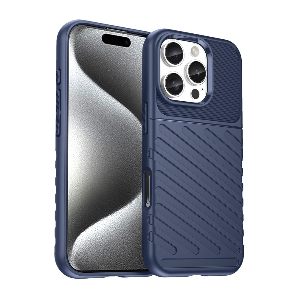 Shockproof Soft Case for iPhone 16 Pro - Slim Flexible Protective Cover for Everyday Use, Work & Travel