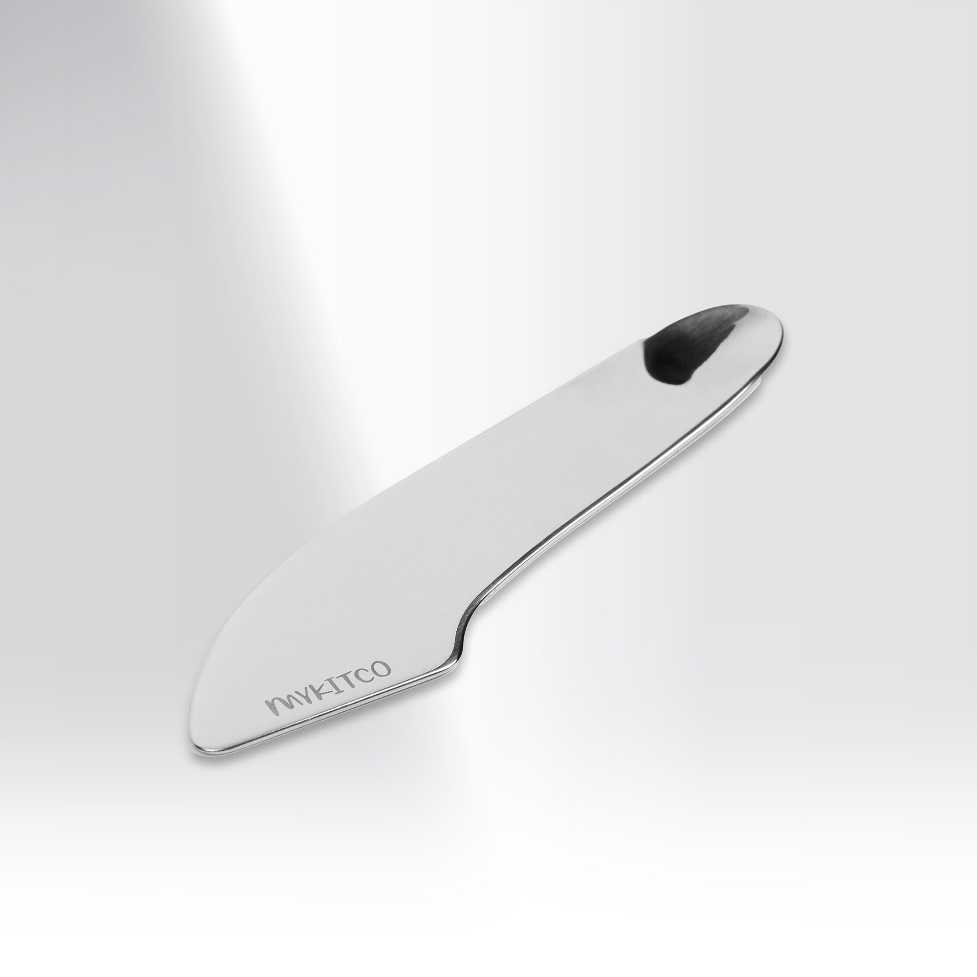 Premium Stainless Steel Scraping Spatula - Heavy Duty Kitchen Tool for Baking, Cooking & Mixing - Perfect for Cakes, Dough, Sauces & More