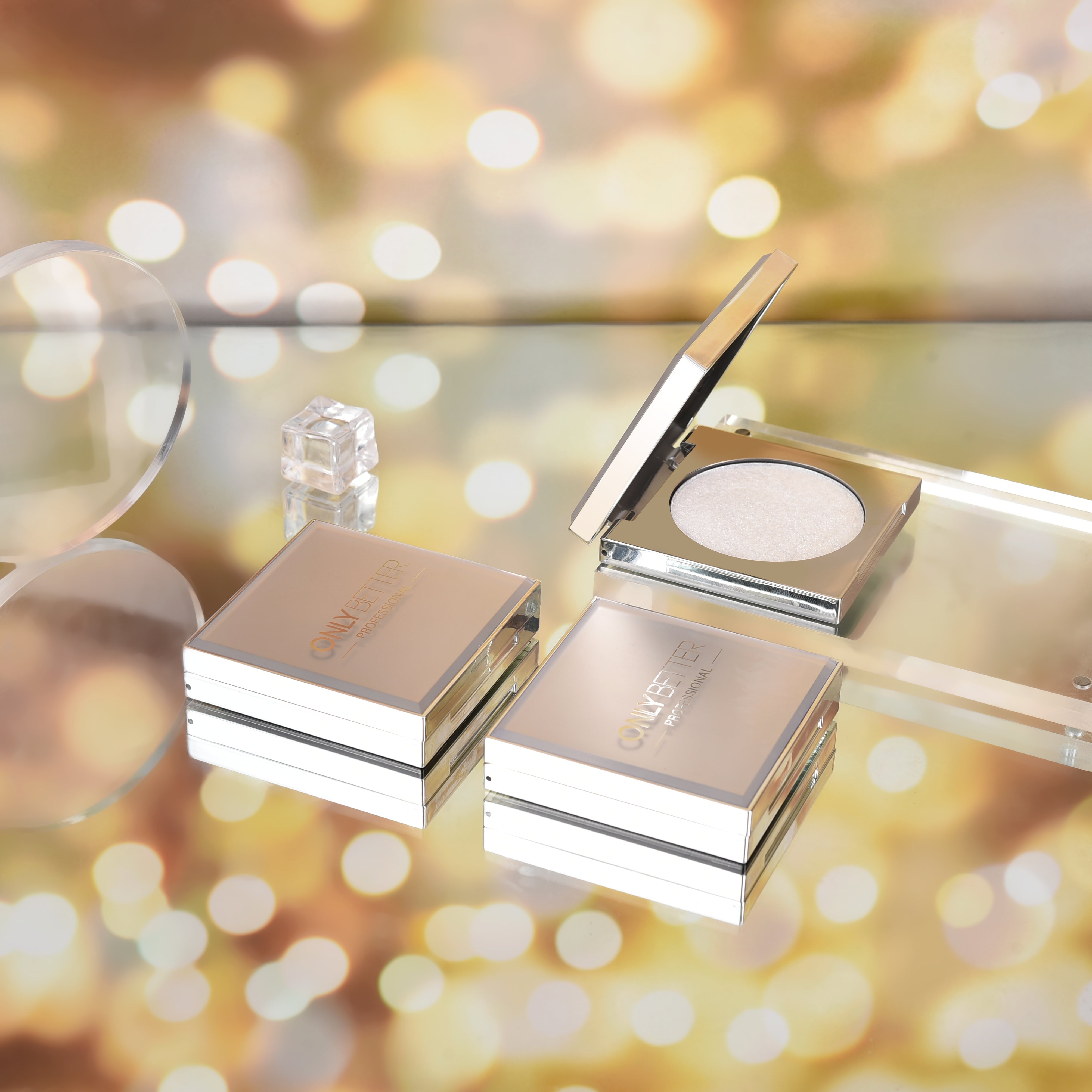OnlyBetter Diamond Highlighter - Professional Makeup Highlighter Stick for Glowing Skin | Perfect for Contouring, Face & Body Highlighting | Great for Daily Use, Parties & Special Occasions