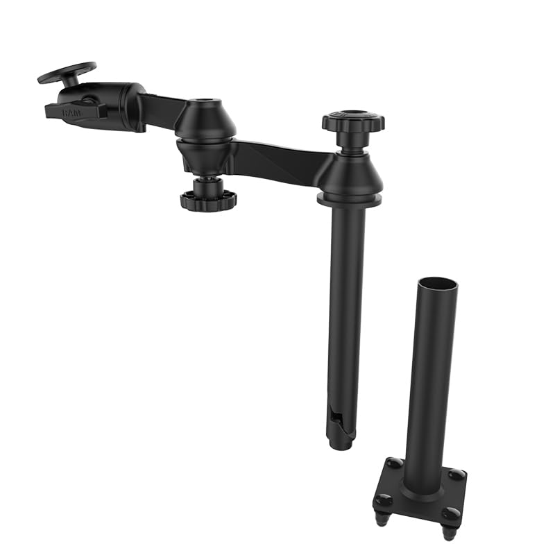 RAM Mount No-Drill Laptop Mount for Toyota 4Runner & Tacoma (RAM-VB-138-SW1) - Secure In-Vehicle Workspace for Road Trips & Off-Road Adventures