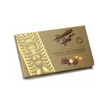 Premium Hawaiian Host Milk Chocolate Covered Macadamia Nuts - Honey Coated Whole Macadamias in Gift Box (7 oz, 6 Pack) - Perfect for Gifts, Parties & Hawaiian-Themed Events