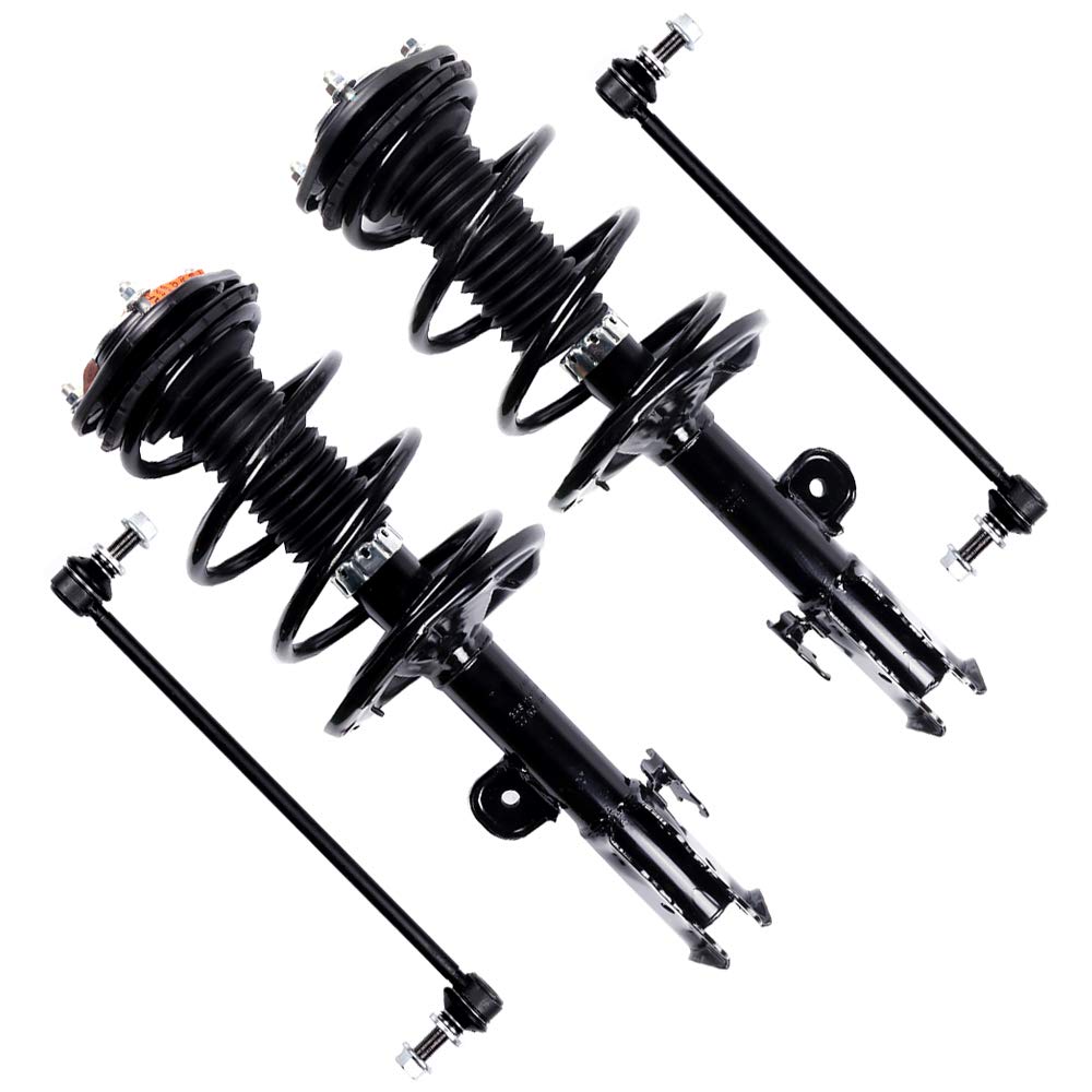 AUTOMUTO Quick-Strut Front Strut Spring Assembly with Stabilizer Bar Link - Compatible with 2006-2012 Toyota RAV4 - Perfect for Smooth Ride & Suspension Repair