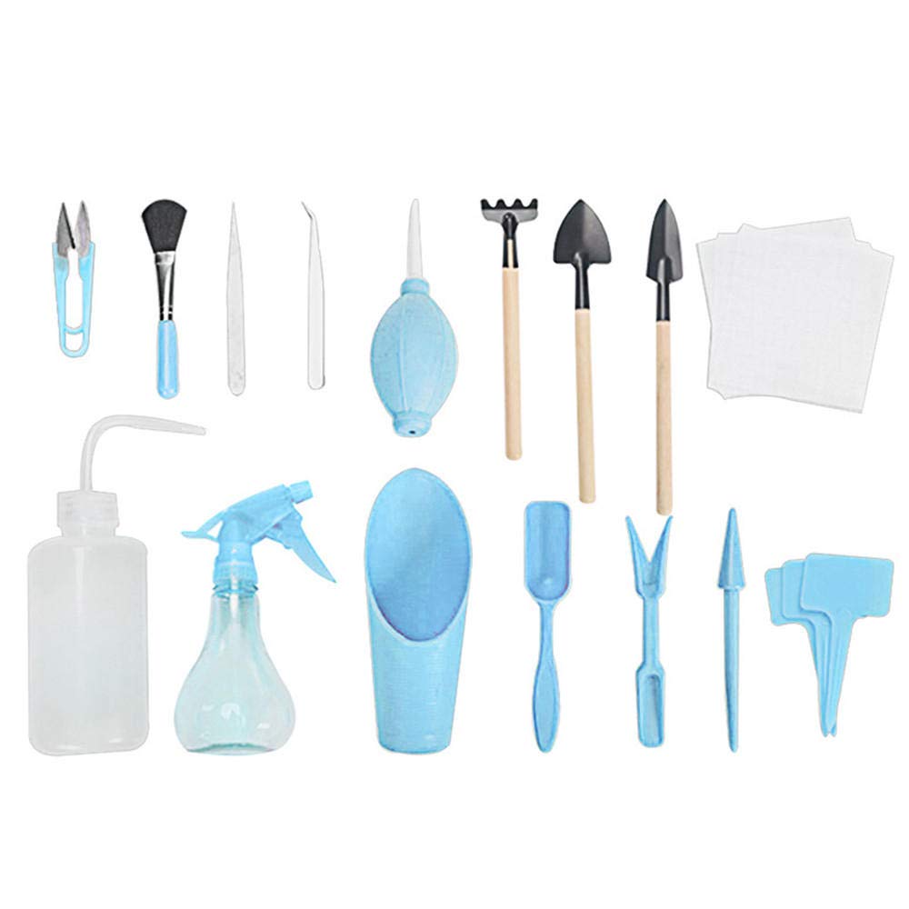 YUEGOO Plant Growing Tool Set - Flower & Garden Supplies Kit for Indoor & Outdoor Gardening - Perfect for Planting, Watering, and Maintaining Your Home Garden