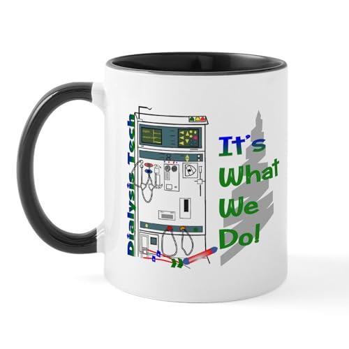 White/Black Inside - Dialysis Tech Mugs