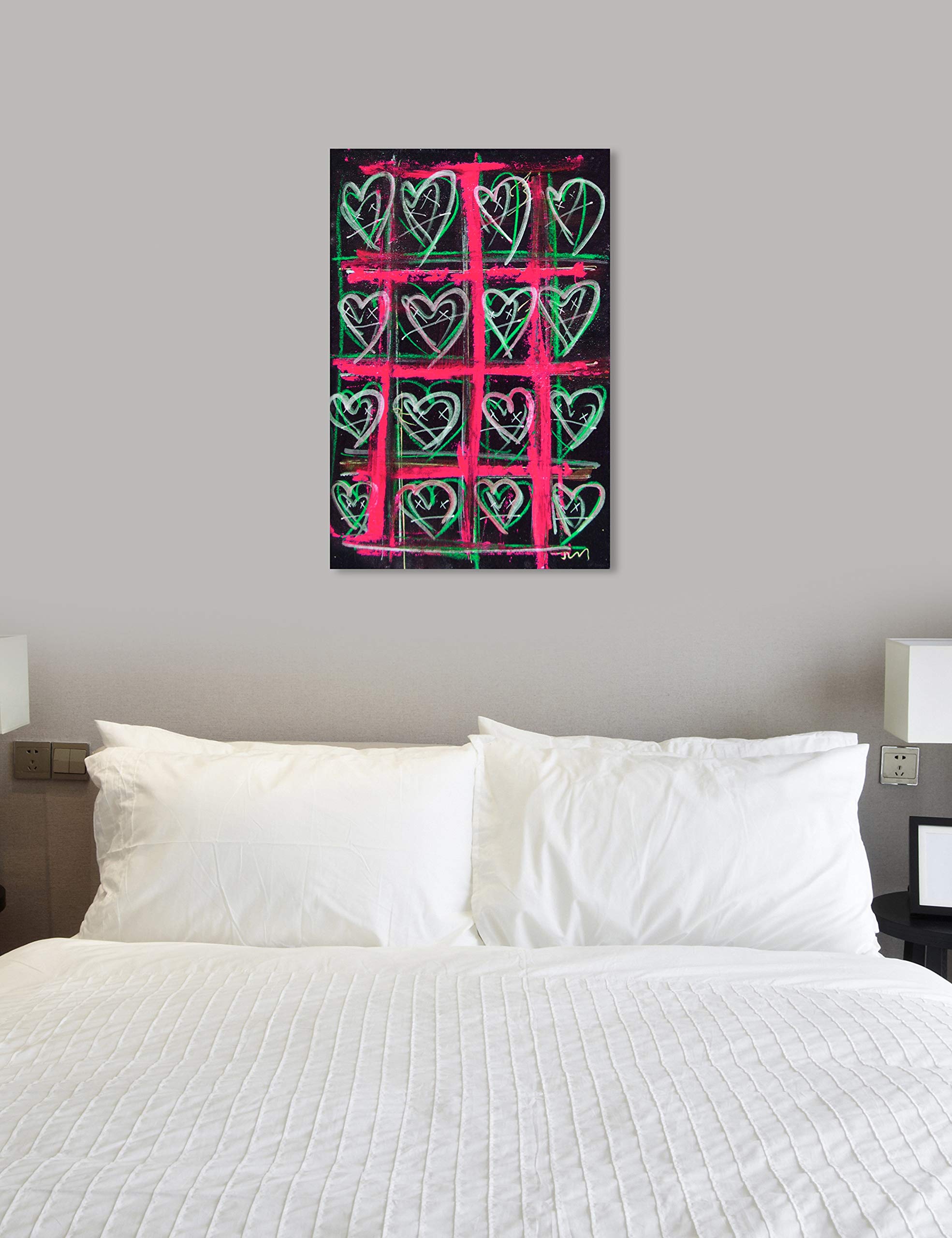 Oliver Gal Artist Co. 'Vermelho' Fashion Glam Wall Art Canvas Print - 30