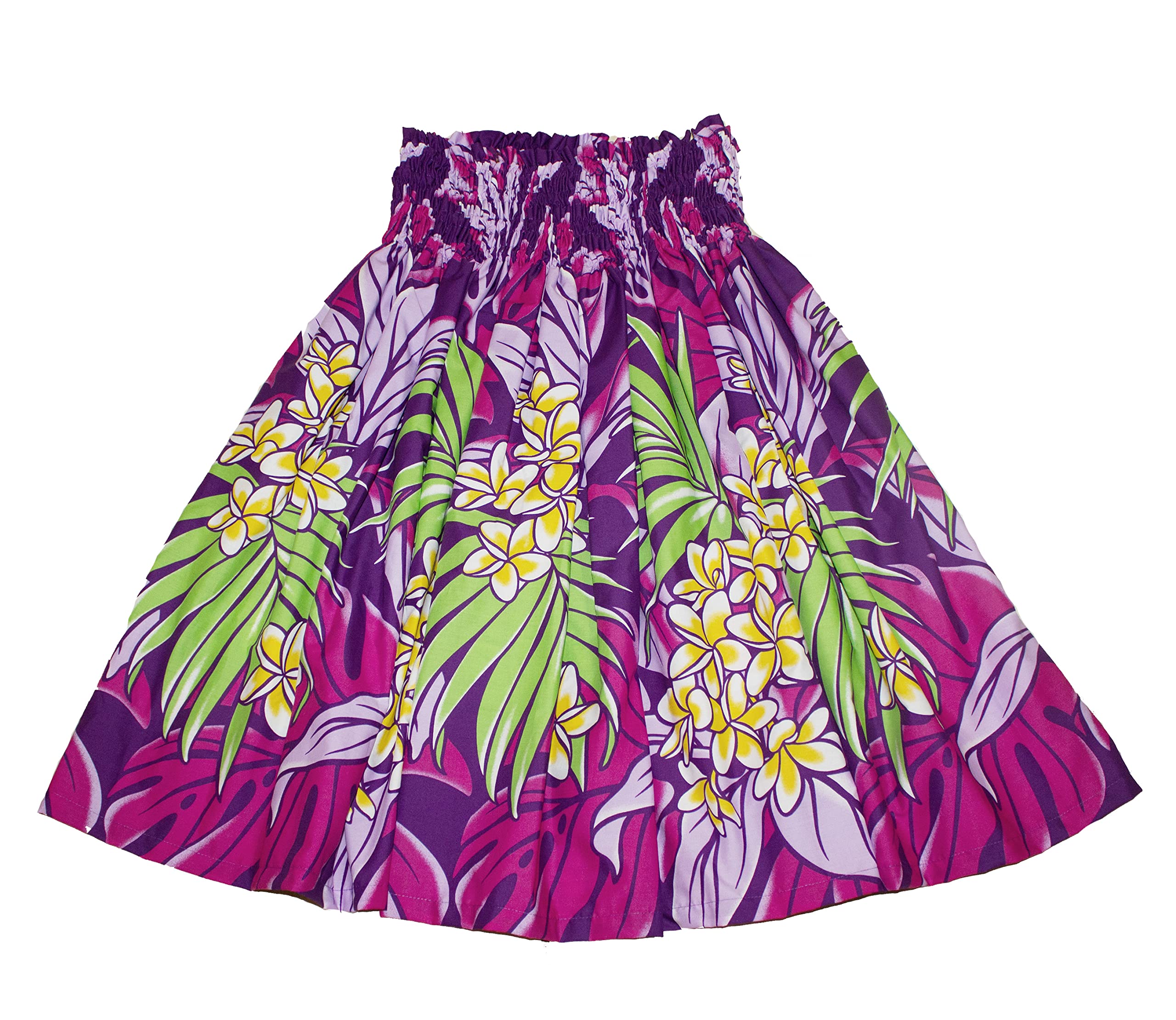 Hawaiian Pa'u Polynesian Hula Dance Skirt for Women - Traditional Polynesian Performance Costume for Hula Dancing, Luau Parties & Cultural Events