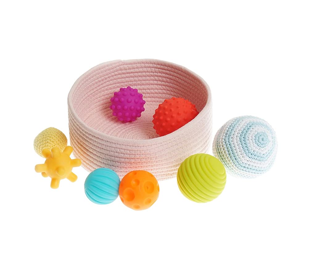 Montessori Baby Grasp Ball - Multi-Texture Sensory Toy for Early Childhood Development | Tactile Learning Tool for Infants & Toddlers | Perfect for Montessori Education, Sensory Play & Motor Skills Training