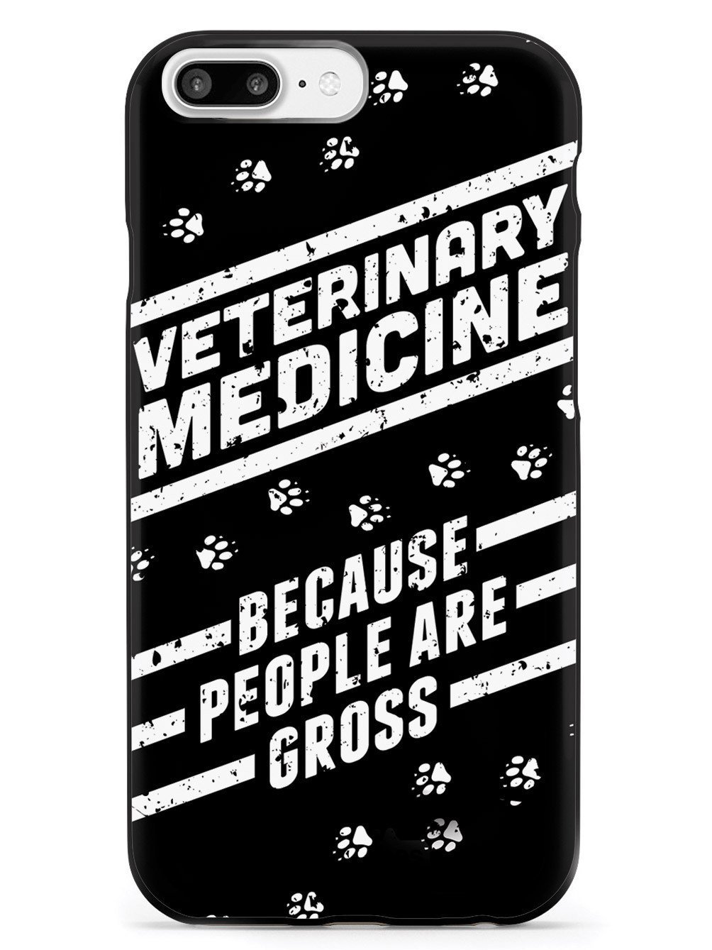 Veterinary Vet Inspired 3D Textured Protective Phone Case for Apple iPhone 7 Plus - Shockproof & Slim Design - Perfect for Vet Professionals & Animal Lovers (Compatible with iPhone 7 Plus) - Great for Clinics, Hospitals & Daily Use