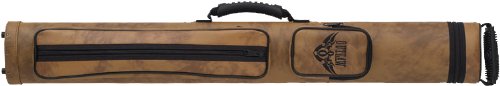 Outlaw Brand OLH22 2x2 Pool/Billiard Hard Cue Case - Wings | Durable Protective Storage for Pool Cues & Accessories | Perfect for Home, Club, and Tournament Use