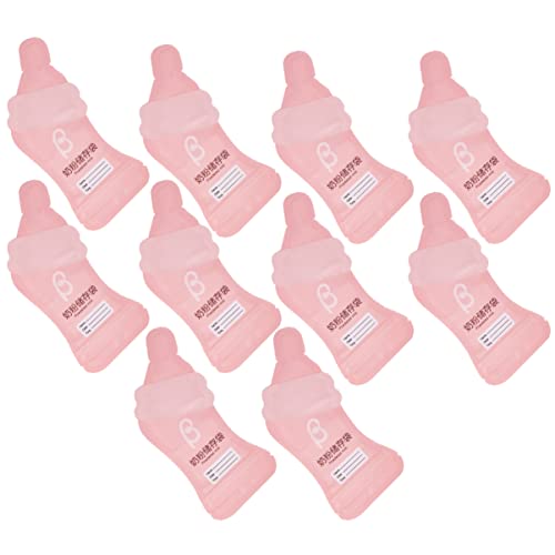 Kisangel 10Pcs Disposable Baby Formula Powder Bags - Portable Milk Powder Dispenser Containers for Travel, Daycare & On-the-Go Feeding