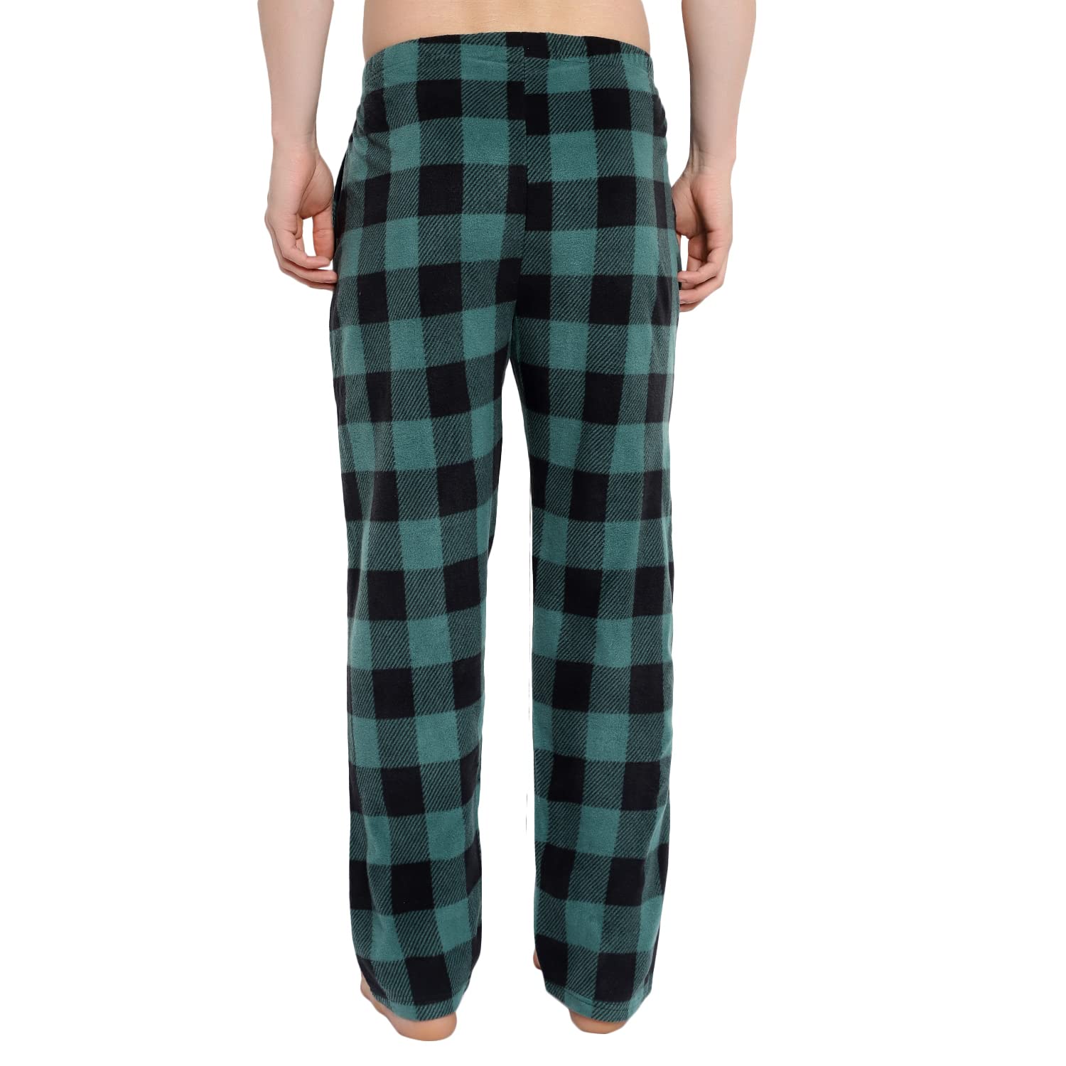 Cozy Boys Fleece Pajama Pants - Plaid Sleepwear for Big Boys Size 8-18 - Perfect for Christmas, Winter Nights & Sleepovers - Soft & Warm Holiday Pajamas