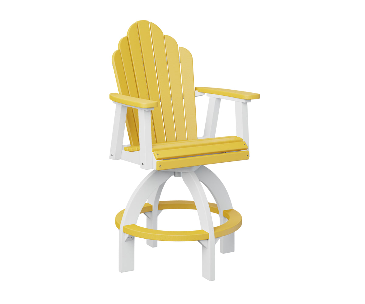 Sunburst Yellow on White