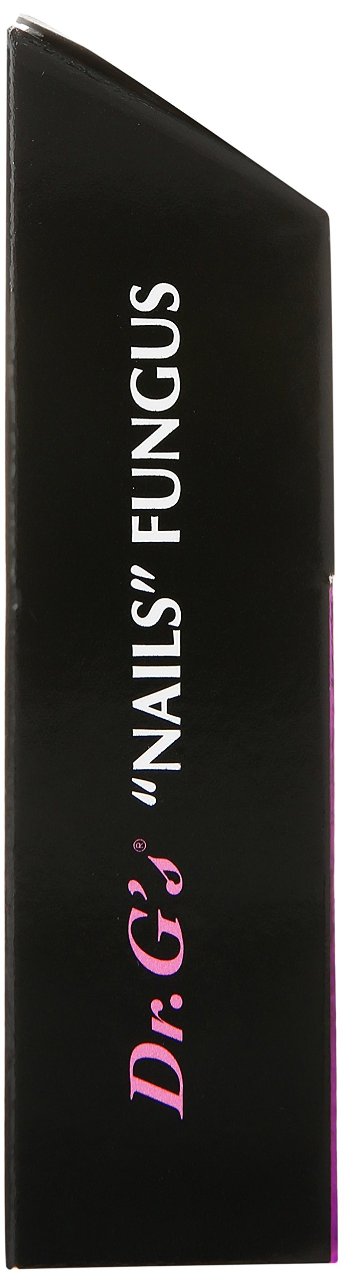 Dr. G's Clear Nail Antifungal Treatment for Toenail & Fingernail Fungus - 0.6 oz Medicated Solution | Fast-Acting Formula for Healthy Nails | Ideal for Athletes, Swimmers & Diabetics