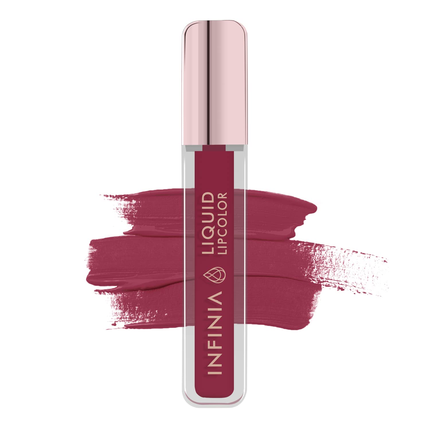 INFINIA Long-Lasting Liquid Lipstick - M-01 Velvet Matte Lip Color | Waterproof & Smudge-Proof | Perfect for Parties, Date Nights & Everyday Wear
