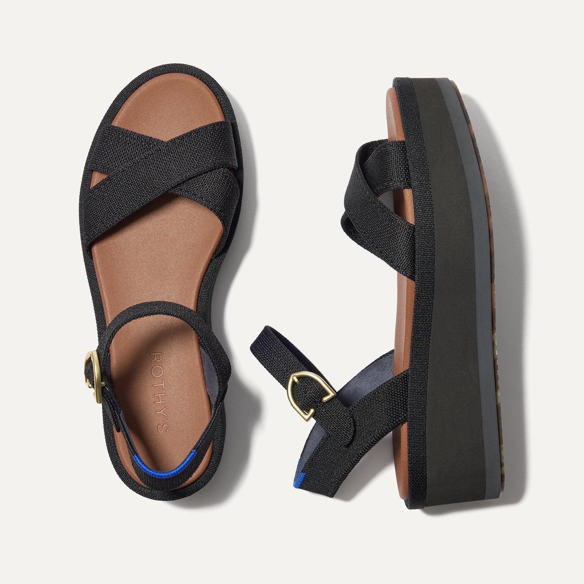 Criss-Cross Lightweight Wedge Sandal for Women - Comfortable Black Summer Shoes | Perfect for Beach, Vacation & Casual Outfits